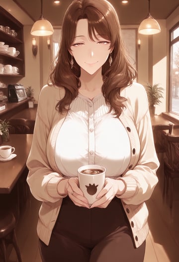 The Gentle Older One, drawn as a woman