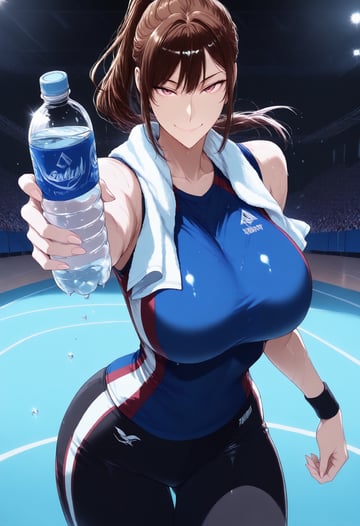 The Kind Rival, drawn as a woman