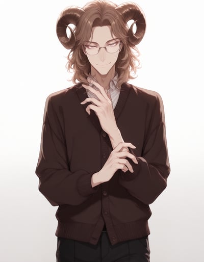 Rabu AIが描いたひつじタイプキャラクター、羊川 そら