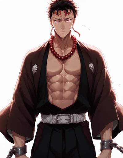 Rabu AIが描いた岩の呼吸キャラクター、悲鳴嶼 行冥