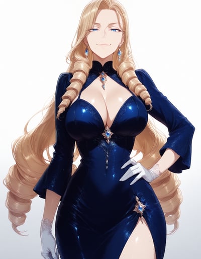 Rabu AIが描いたヒメデレキャラクター、西園寺 れいか