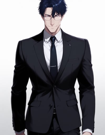 Rabu AIが描いたクーデレキャラクター、氷川 透