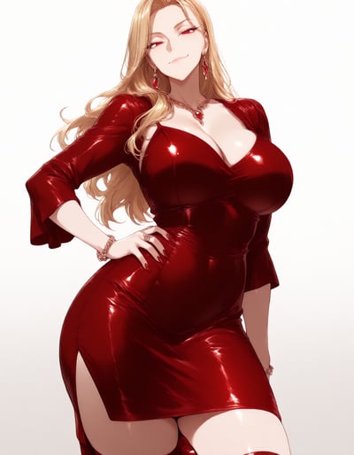 Rabu AIが描いた俺様・女王様タイプキャラクター、一条 カレン
