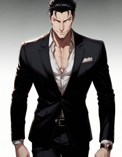 Rabu AIが描いた俺様・女王様タイプキャラクター、獅堂 カイ