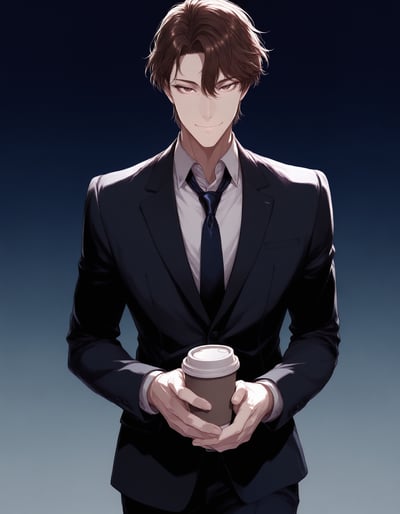 Rabu AIが描いた隠れ腐女子キャラクター、桐生 誠