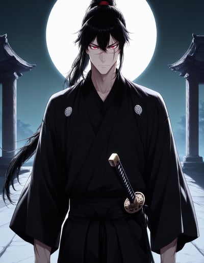 Rabu AIが描いた関係性萌えキャラクター、黒羽 シン