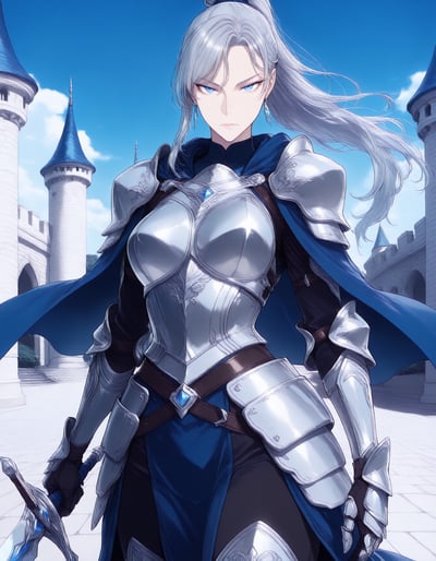 Rabu AIが描いた騎士キャラクター、グレイシア