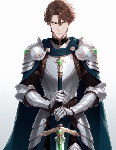 Rabu AIが描いた騎士キャラクター、レオンハルト