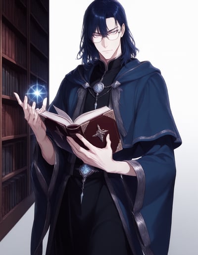 Rabu AIが描いた魔法使いキャラクター、エルネスト