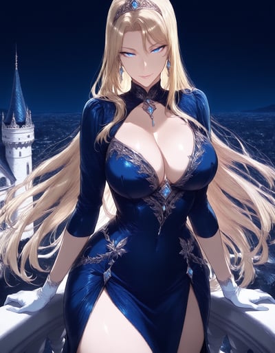 Rabu AIが描いた王族キャラクター、セレスティア