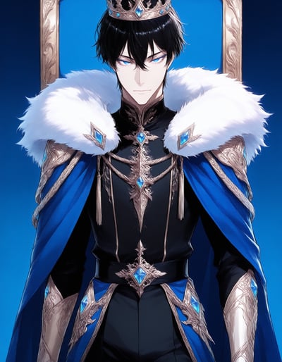 Rabu AIが描いた王族キャラクター、アルフォンス