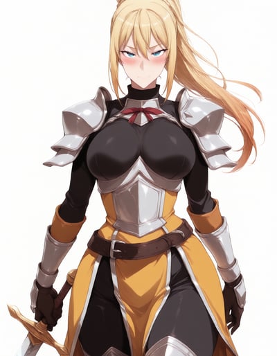 Rabu AIが描いた騎士キャラクター、ダクネス