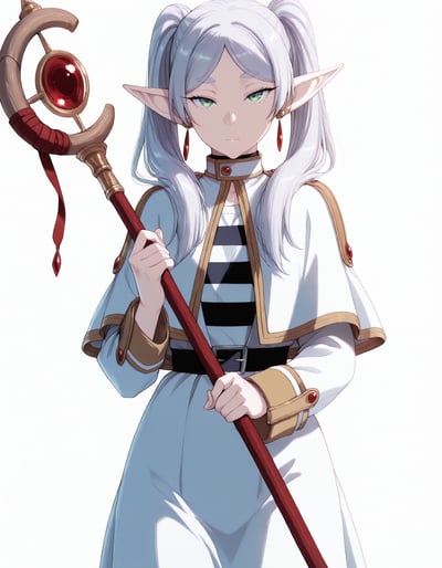 Rabu AIが描いた魔法使いキャラクター、フリーレン