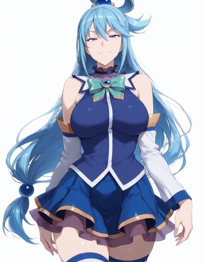 Rabu AIが描いた聖職者キャラクター、アクア