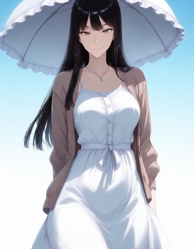 Rabu AIが描いた清楚系キャラクター、白川 しおね