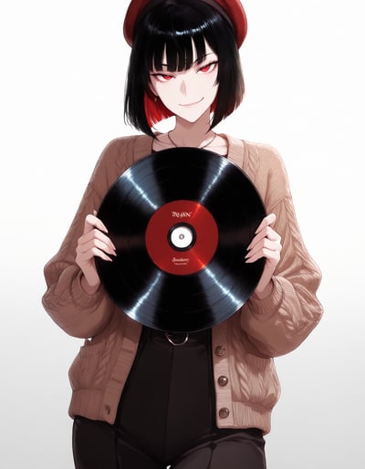 Rabu AIが描いたサブカル系キャラクター、鳴海 ここ