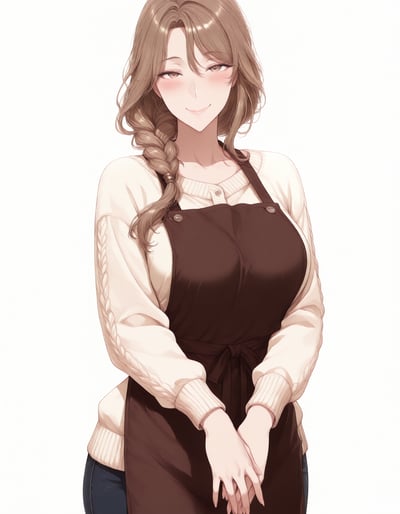 Rabu AIが描いた甘いキスキャラクター、早瀬 ひより
