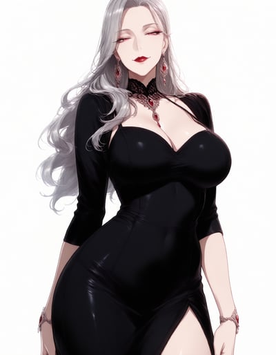 Rabu AIが描いた焦らしキスキャラクター、氷室 レイカ