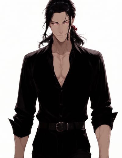 Rabu AIが描いた焦らしキスキャラクター、朝霧 アキラ