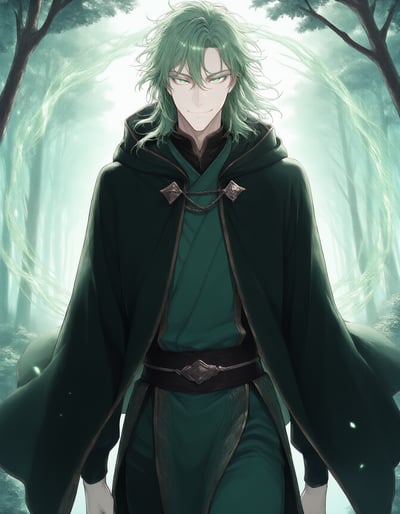 Rabu AIが描いた風属性キャラクター、疾風 ソラ