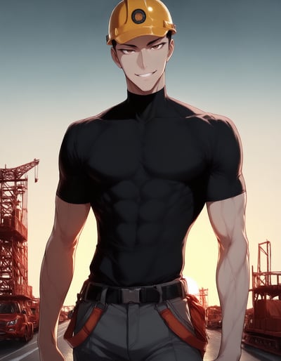 Rabu AIが描いたESTJ 頼れる仕切り役キャラクター、大和 剛