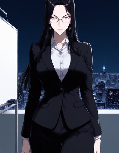 Rabu AIが描いたINTJ 孤高の策士キャラクター、氷堂 シズカ
