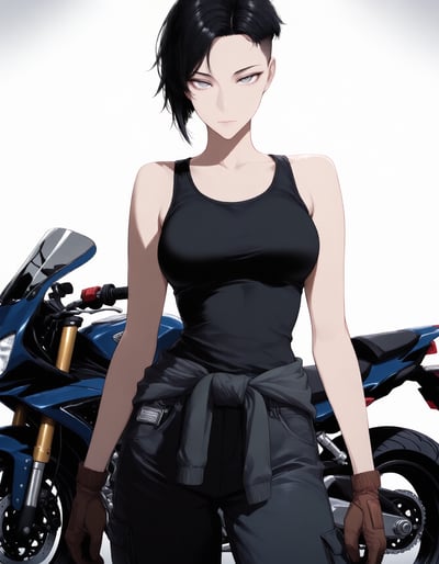 Rabu AIが描いたISTP クールな職人キャラクター、鉄谷 カナメ