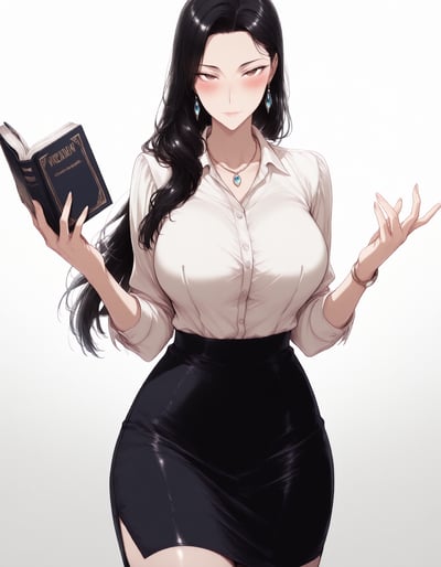 Rabu AIが描いた隠れオタクキャラクター、早乙女 れいか