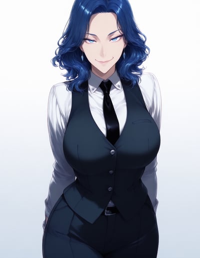 Rabu AIが描いたどっちもキャラクター、蒼井 ミナ
