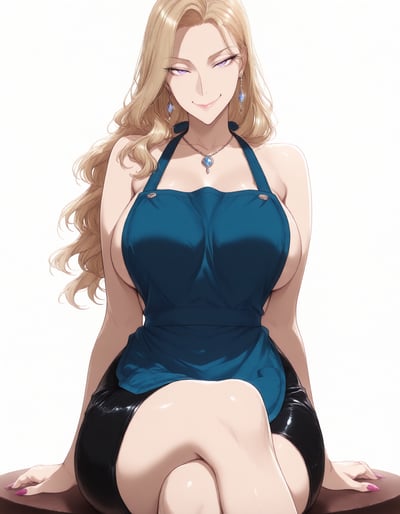 Rabu AIが描いた足の裏が弱点キャラクター、白石 ナギサ