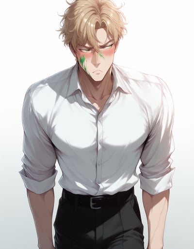 Rabu AIが描いた俺様攻めキャラクター、早瀬 光