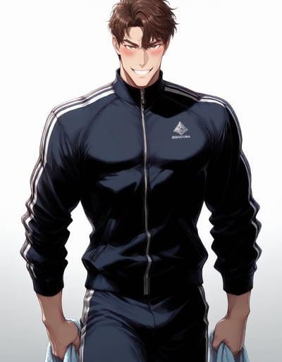 Rabu AIが描いた誘い受けキャラクター、日野 大和