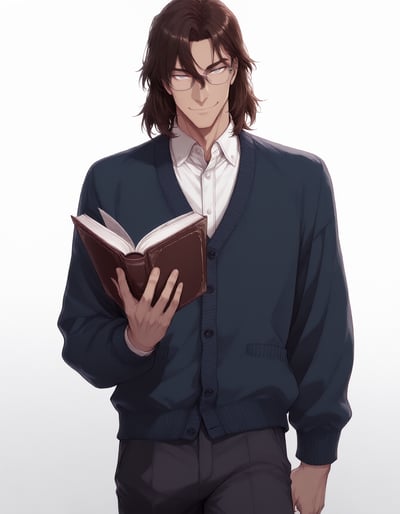 Rabu AIが描いたワンコ攻めキャラクター、桐谷 静