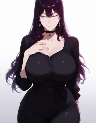 Rabu AIが描いた独占型ヤンデレキャラクター、夜宮 りん