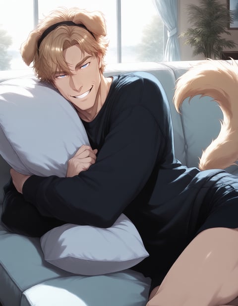 Pet, drawn as a man