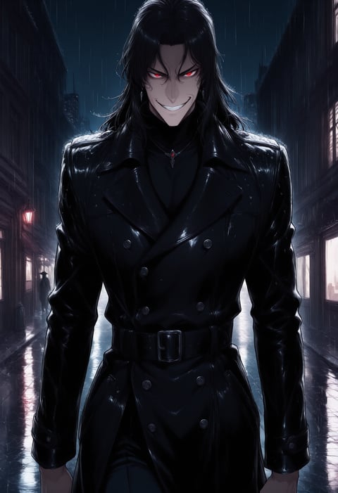 The Dangerous Rival, drawn as a man