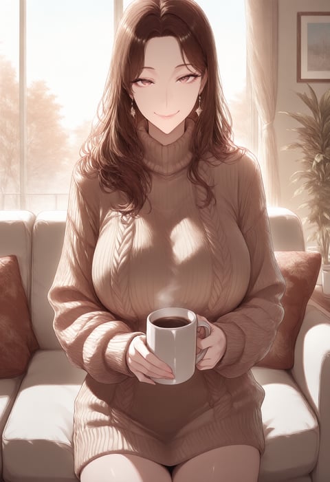 바닐라, 여성으로 그린 모습