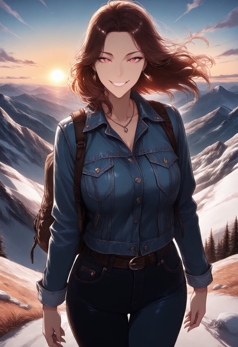 The Free Spirit, drawn as a woman