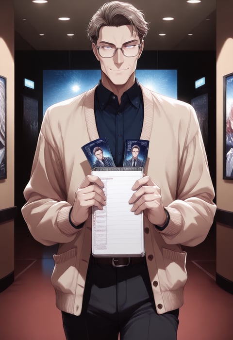 The Planner, drawn as a man