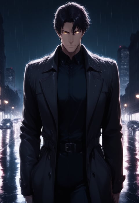 수호자 알파, 남성으로 그린 모습