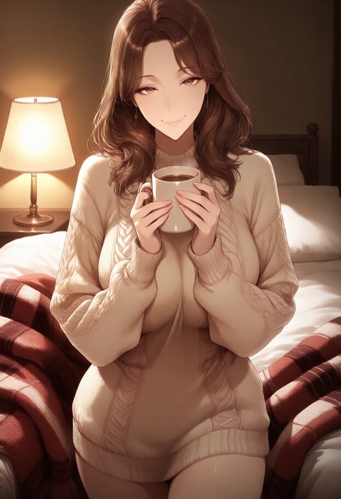 둥지를 트는 오메가, 여성으로 그린 모습